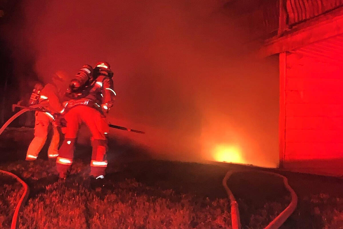 Port Hardy Fire Rescue knocks down another late night apartment fire