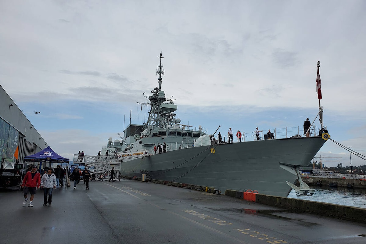 Victoria to get up close look at Pacific fleet at Ogden Point