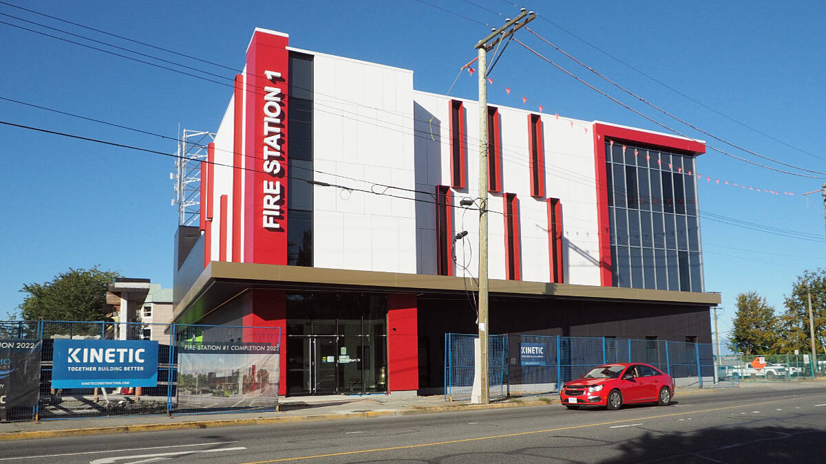 PHOTOS Nanaimo’s new downtown fire station built for operational and