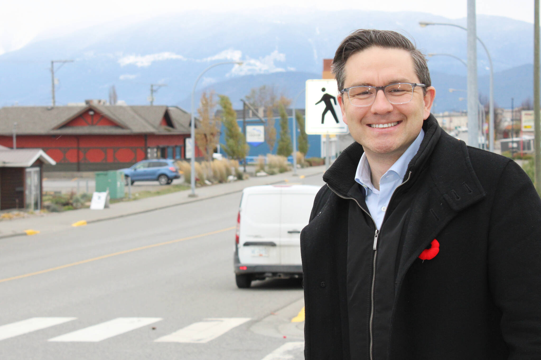 Pierre Poilievre pumps natural gas during northwest B.C. tour