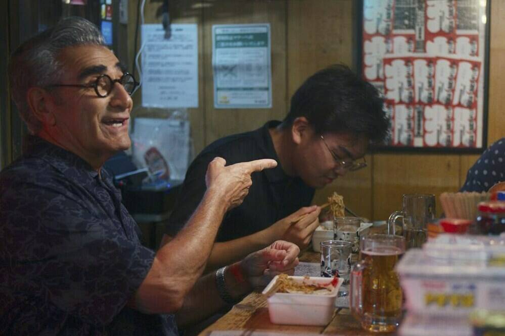 Eugene Levy, very gingerly, explores world for travel show Vancouver