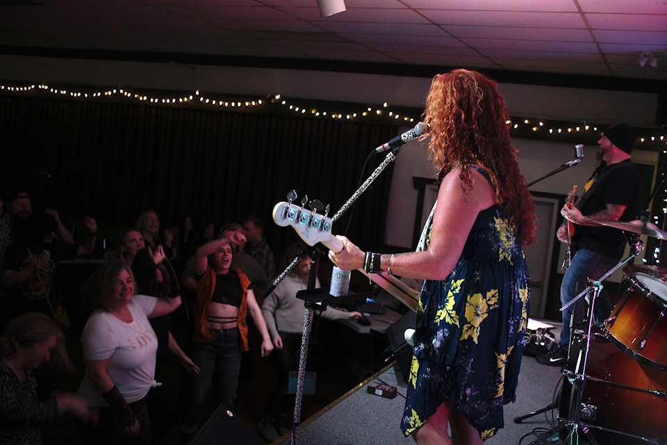 The Daisy Stranglers perform. Photo by Marc Kitteringham/Campbell River Mirror