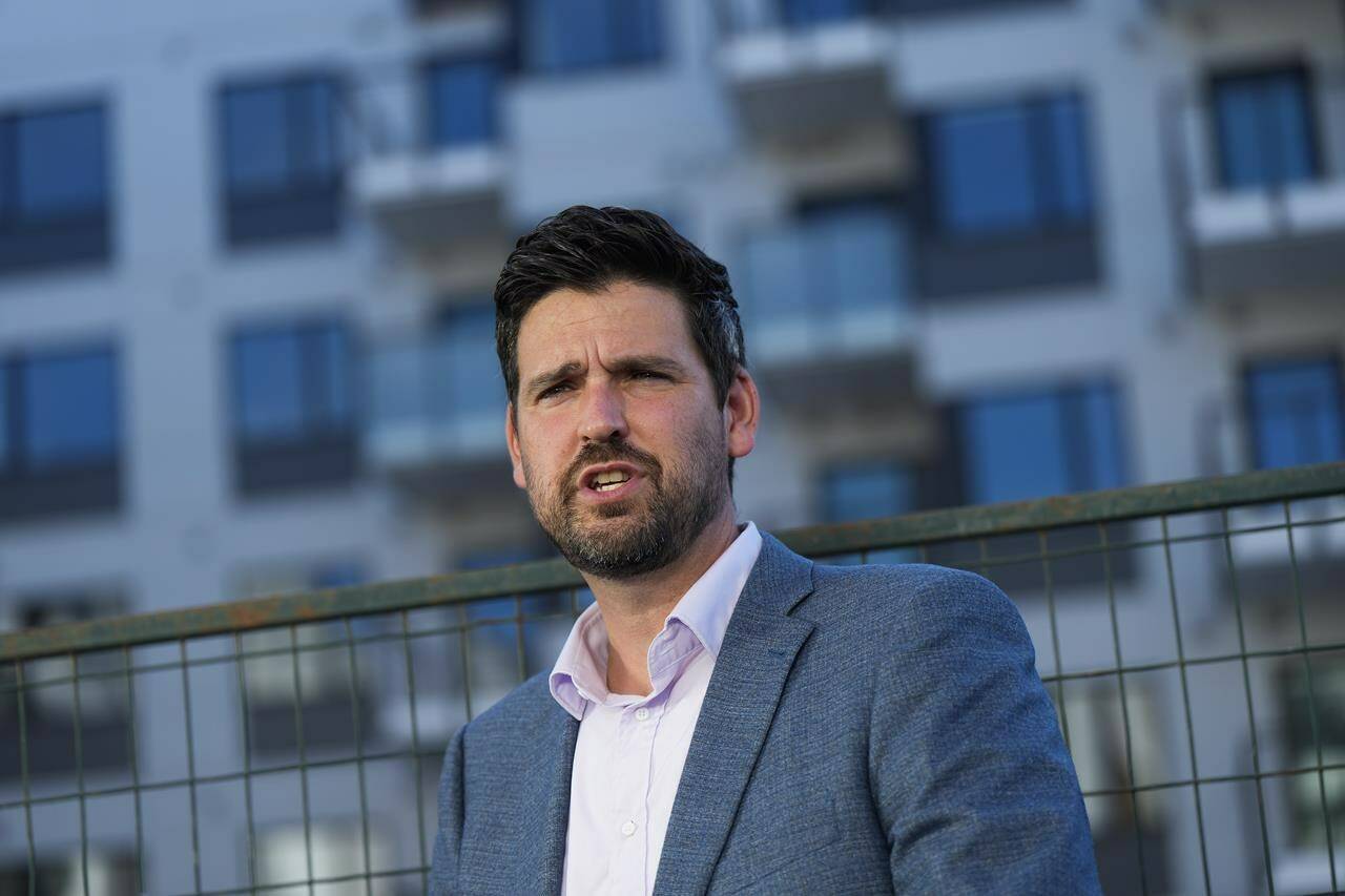 Sean Fraser, minister of Housing, Infrastructure and Communities, is being pressed on releasing millions from the Housing Accelerator Fund to Victoria. (THE CANADIAN PRESS/Darryl Dyck)