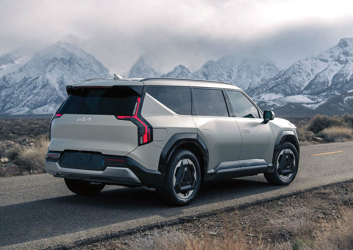 For the EV9, Kias stylists could be considered fearless. PHOTO: KIA