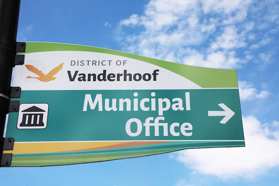 The District of Vanderhoof has been putting up new signs across town. The idea is to increase accessibility to community assets and attraction for residents and visitors. (Aman Parhar/Omineca Express)