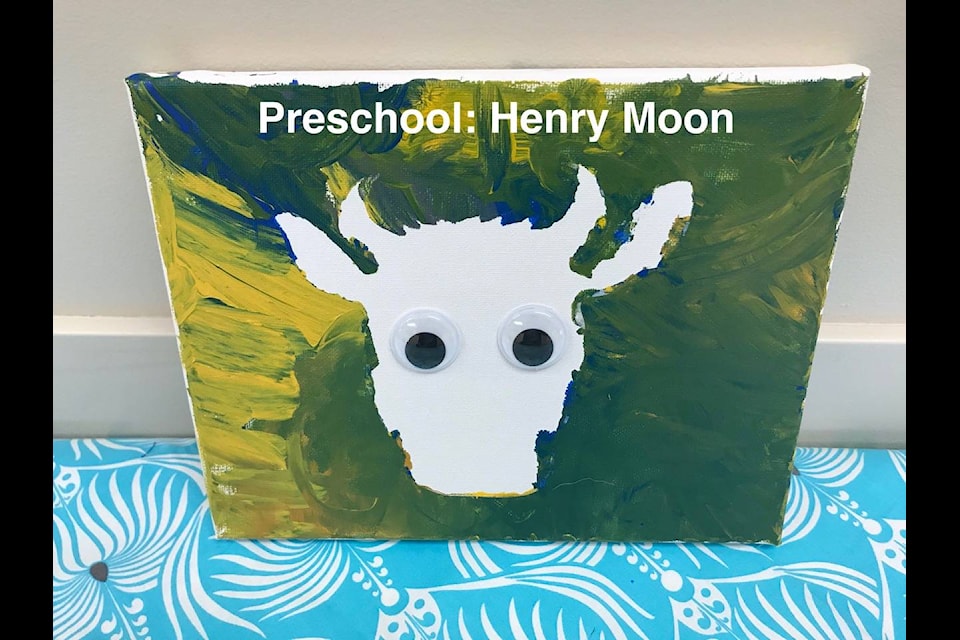 Henry Moon is the Preschool division winner of the 2020 “Fall Fair” Exhibit Challenge held Aug. 4 to Aug. 15. (Submitted photo)