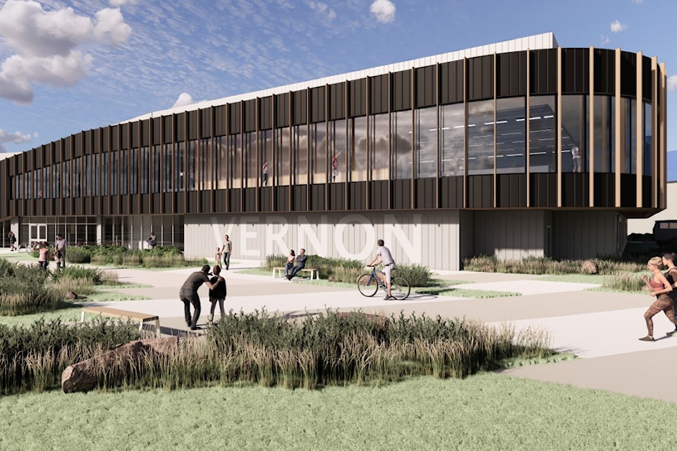 Latest renderings of the new Active Living Centre.