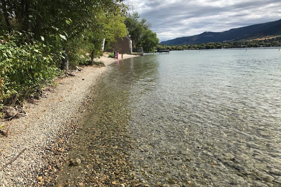 Lake access is severely limited to Coldstream residents at Kalamalka Lake. 