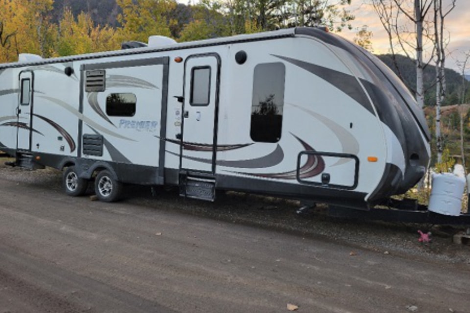 The Vernon North Okanagan RCMP is looking to find the owner of this travel trailer, which was recovered in an investigation Oct. 11, 2024. 