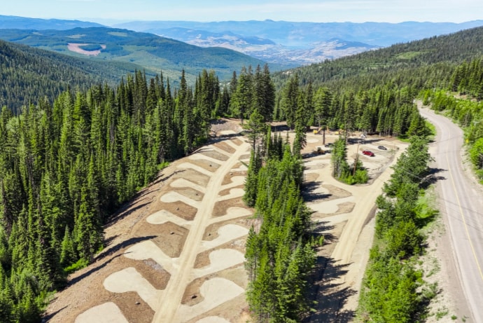 A new campground has opened up  at SilverStar.