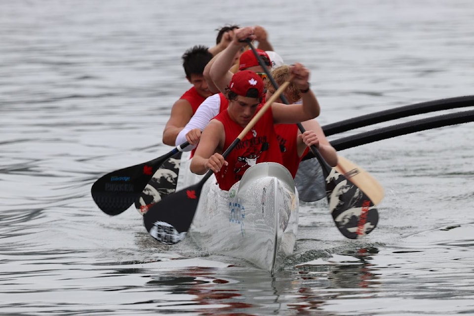 Five total teams competed at the Vernon freshwater challenge, which made its annual return.