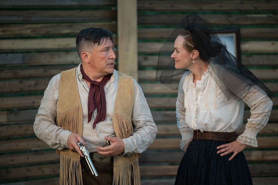 Caravan Farm Theatre's The Bear and the Proposal is being shown until Aug. 4, 2024.