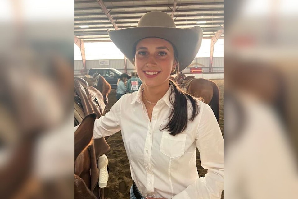 Vernon cowgirl Bella King, 17, a recent Grade 12 graduate of Vernon Secondary School, was named All-Around Cowgirll at the 2024 B.C. High School Rodeo Association's Finals Rodeo in Quesnel in June.