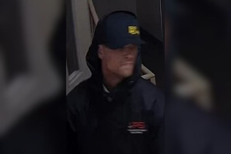 One of the suspects that surveillance was able to capture. 