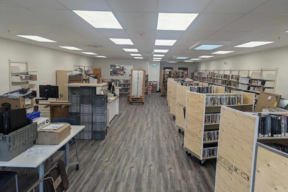 Lumby's new library at the strip mall on Vernon Street is set to open Saturday, Nov. 2, 2024. 