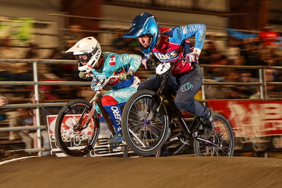 Racers compete at the national BMX competition hosted in Chilliwack. 