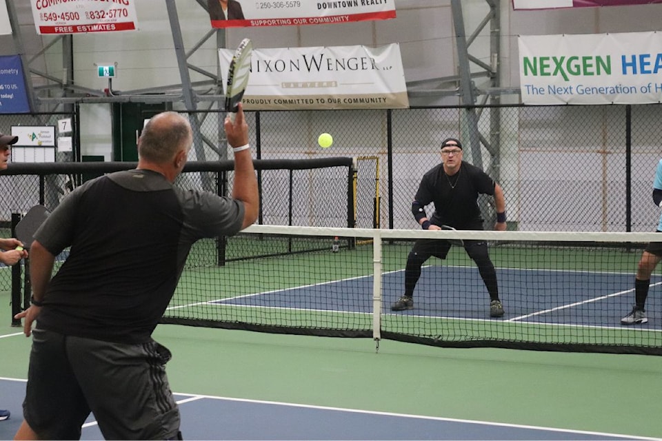 Sunday was the day of men's doubles at the Vernon Pickleball Complex, with nine events being run.