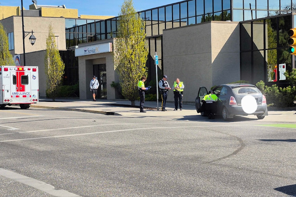 Emergency crews were called to a two-vehicle crash at 30th Street and 32nd Avenue Friday morning around 10 a.m.
