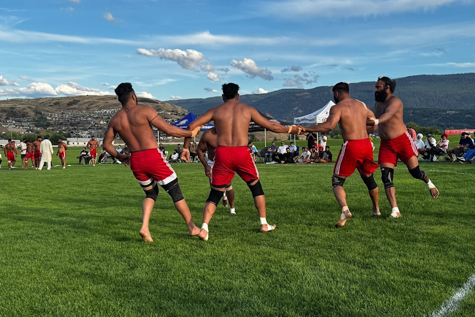 Vernon's first Kabaddi Cup played out at the DND grounds Aug. 17.