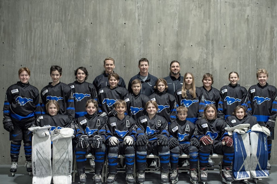 The Vernon Watkin Motors Mustangs face the Wheatland Braves of Strathmore, Alta. in the opening game of the 52nd Vernon Coca Cola Classic Winter Carnival Pee Wee Hockey Tournament Thursday, Feb. 13, at Kal Tire Place North.