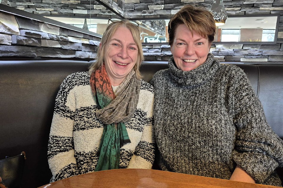 Vernon's Jennifer Pace (left) and Lisa Matthews will be joined by Matthews' husband, Teg, to take part in the 2025 Dakar Challenge, a fundraising  vehicle event that starts in England and ends in Africa.