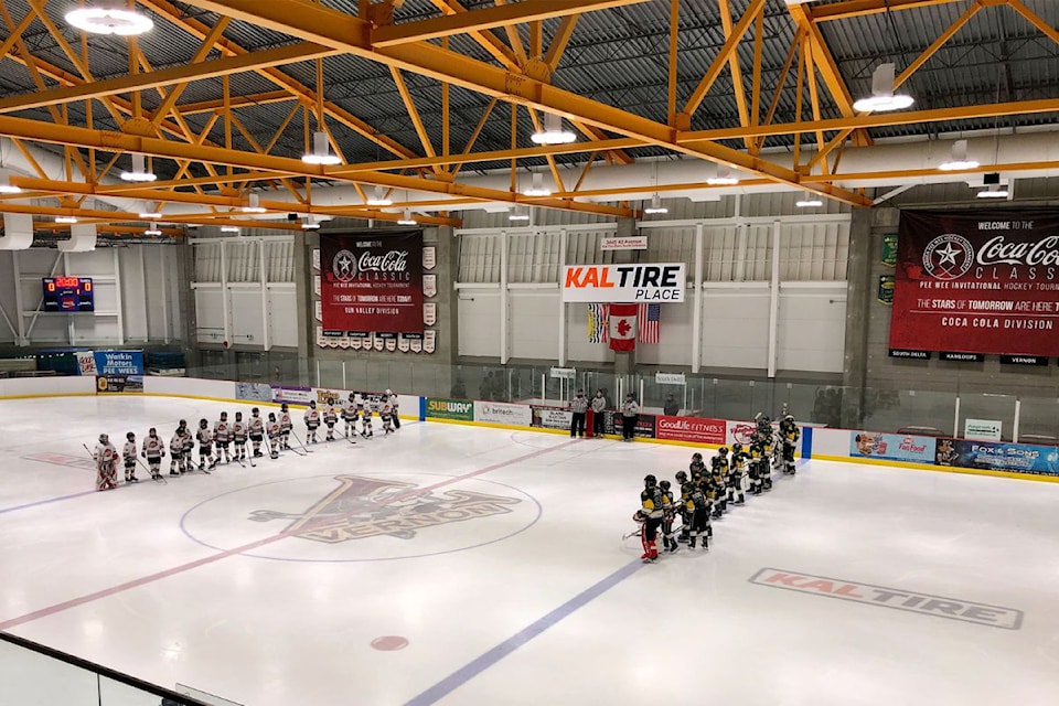 The lineup of teams taking part in the 52nd Vernon Winter Carnival Coca-Cola Classic Peewee (U13) Hockey Tournament Feb. 13-16 has been announced by the event's committee.
