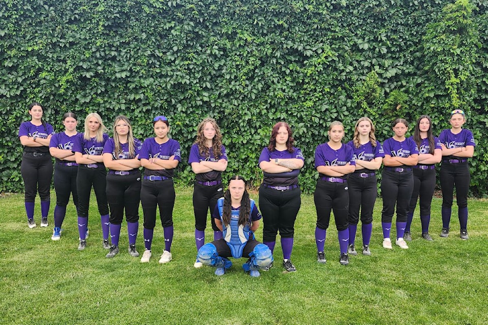 The Vernon Vortex is the host team, and one of 15 squads in the field, for the B.C. U20C Girls Fastpitch Softball Championships, being played July 4-6 at Grahame Park (Fulton Secondary).
