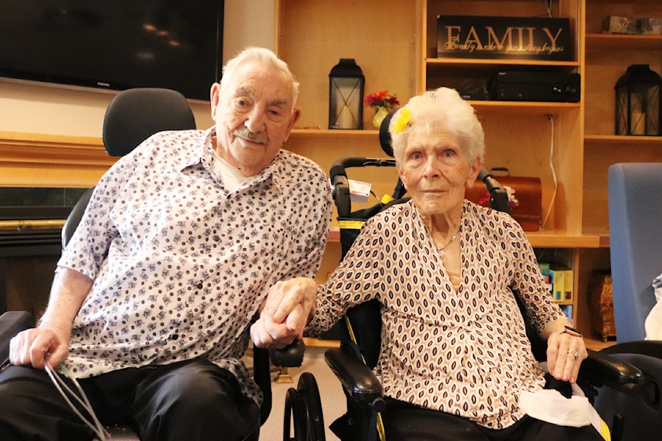 Jack and Daphyne Tordoff celebrated their 70th anniversary in Vernon Saturday, June 7, 2025. 