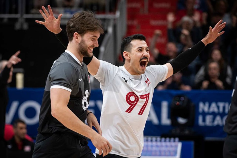 Vernon volleyball player helps Canada stun Germany in Nations League opener