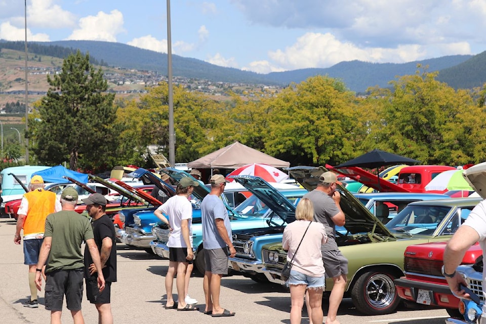 The Father's Day Car Show, sponsored by the North Okanagan㽶Ƶֱs Vintage Car Club, was held at the Village Green Shopping Centre parking lot in Vernon on Sunday, June 15