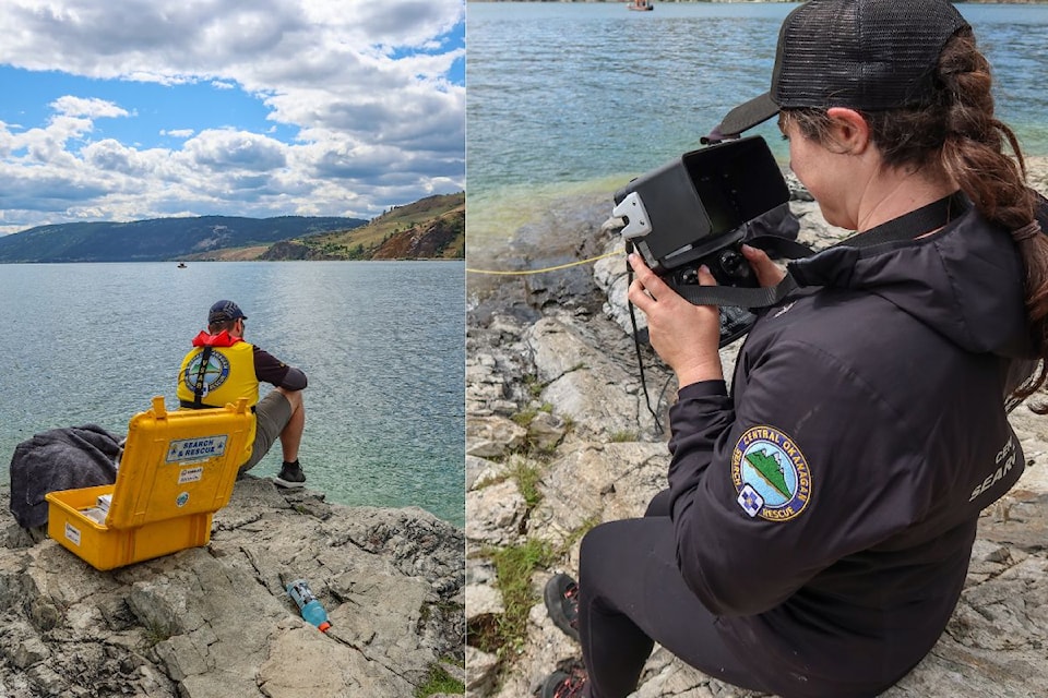 Vernon and Central Okanagan Search and Rescue teams organized joint trainings for the teams over the May 30 weekend, as they are preparing for a busy summer season on the water. 