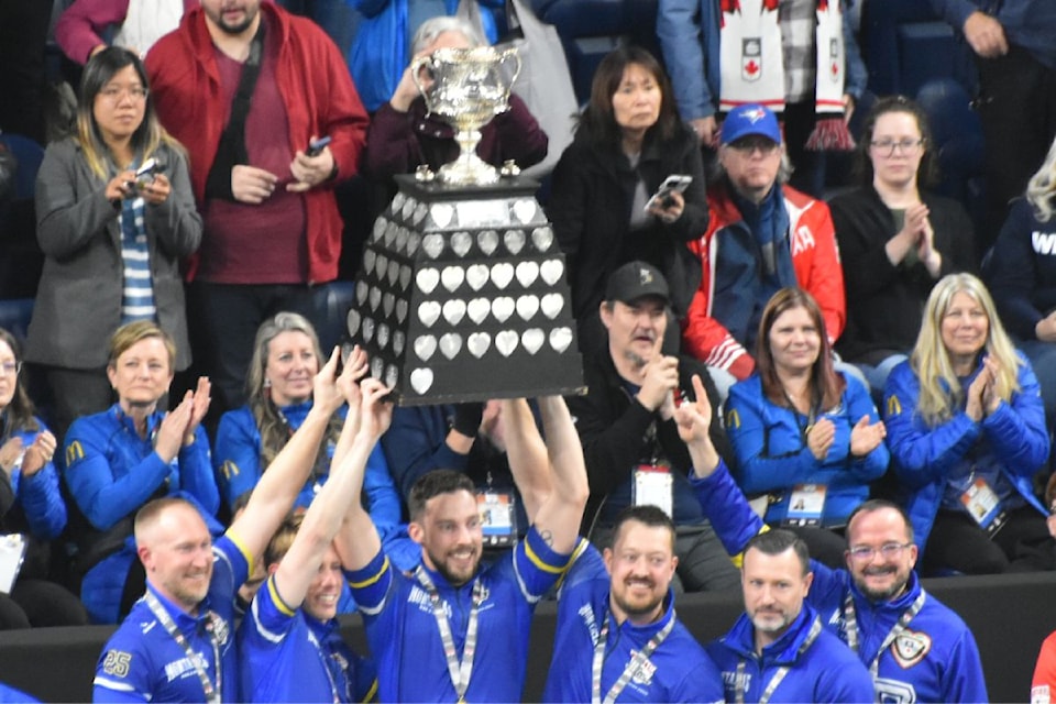 Team Alberta's Brad Jacobs rink are the Brier champions of 2025.
