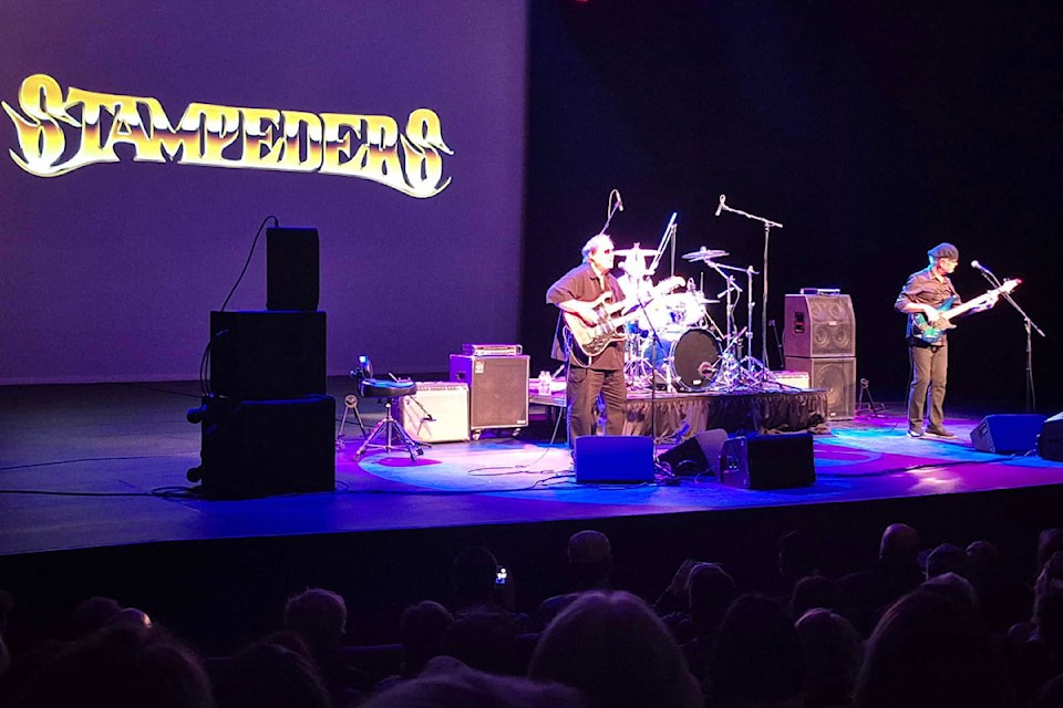 Legendary Canadian band The Stampeders played to a capacity crowd at the Vernon and District Performing Arts Centre Sunday, May 11. 