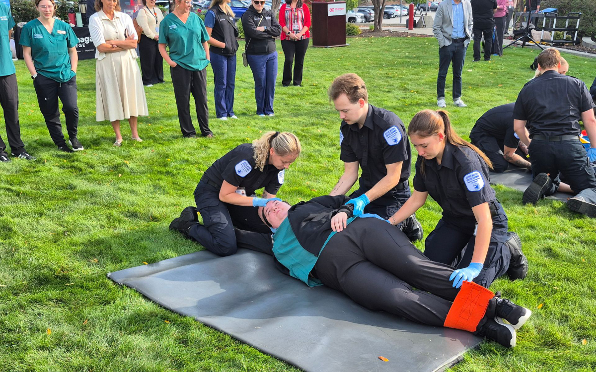 Okanagan College partners with Justice Institute for paramedic training, space