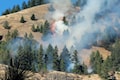 UPDATE: Thanksgiving Monday wildfire near Lavington ‘calming down’
