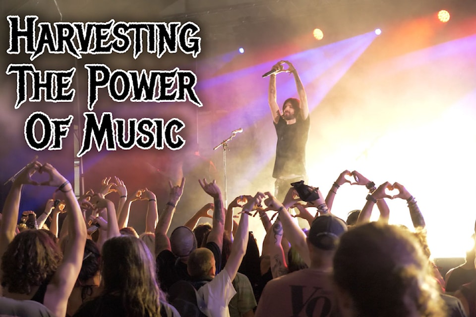 The locally shot documentary on the history of Armstrong MetalFest, called Harvesting the Power of Music, will have a free screening at Memorial Park in Armstrong Friday, Aug. 22, at 9:15 p.m.