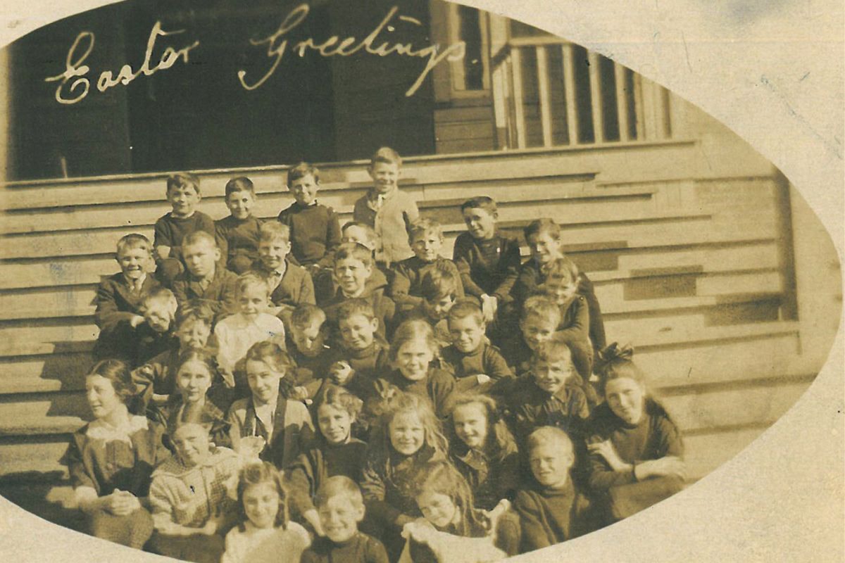Vernon history in pictures: Easter greeting