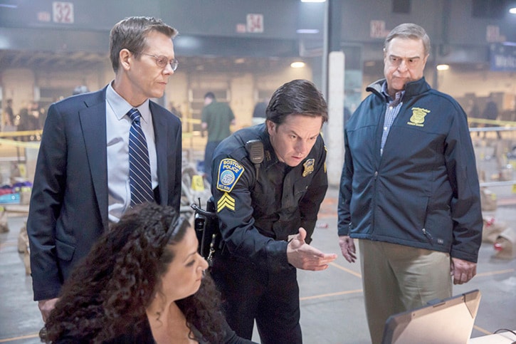 CBS Films
Kevin Bacon; Mark Wahlberg; and John Goodman star in Patriots Day.