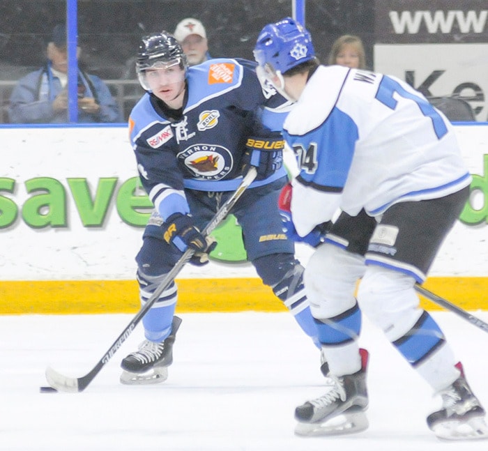 Hockey Penticton Vees vs Vernon Vipers Playoffs first round