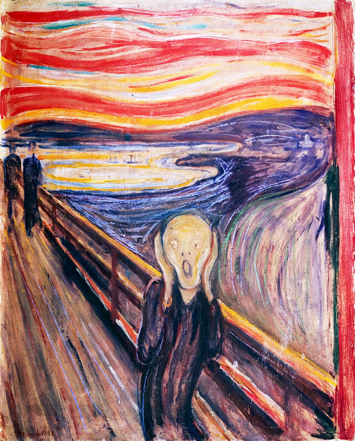 アート・デザイン・音楽 MUNCH ET LA FRANCE Edvard Munch | Musée des Arts Décoratifs (The Scream) (1969