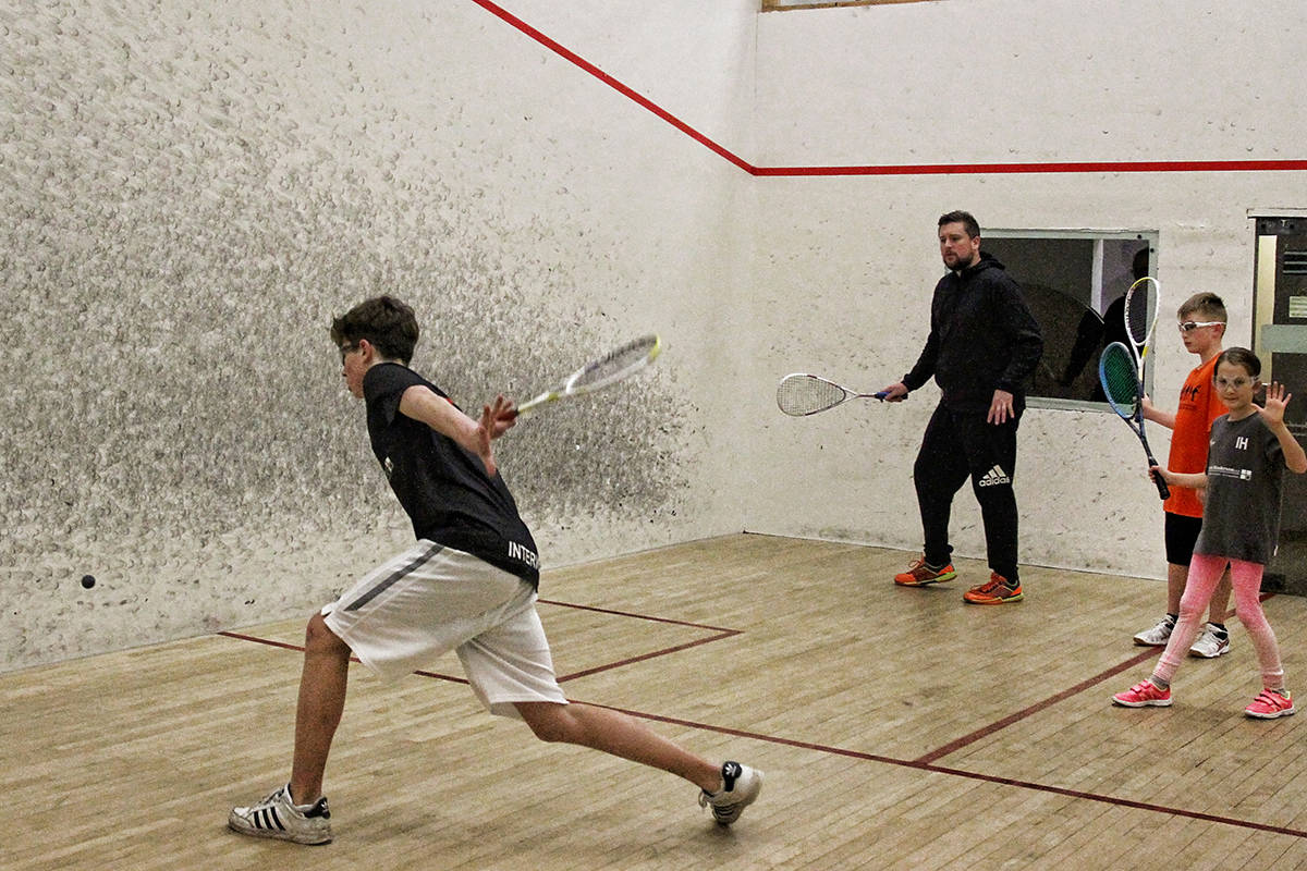 Squash academy hitting big strides Vernon Morning Star