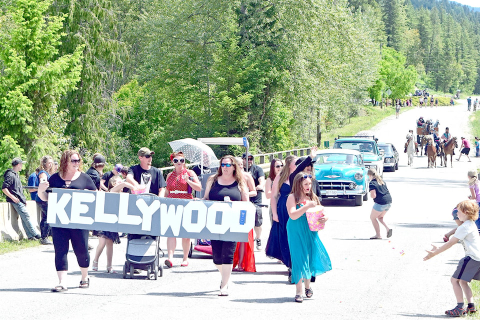 Cherryville Day was all a-sparkle this year with stars and dignitaries, including residents of Kellywood, a suburb of Hollywood, who starred in the parade Saturday. (Greta Cooper/For The Morning Star)