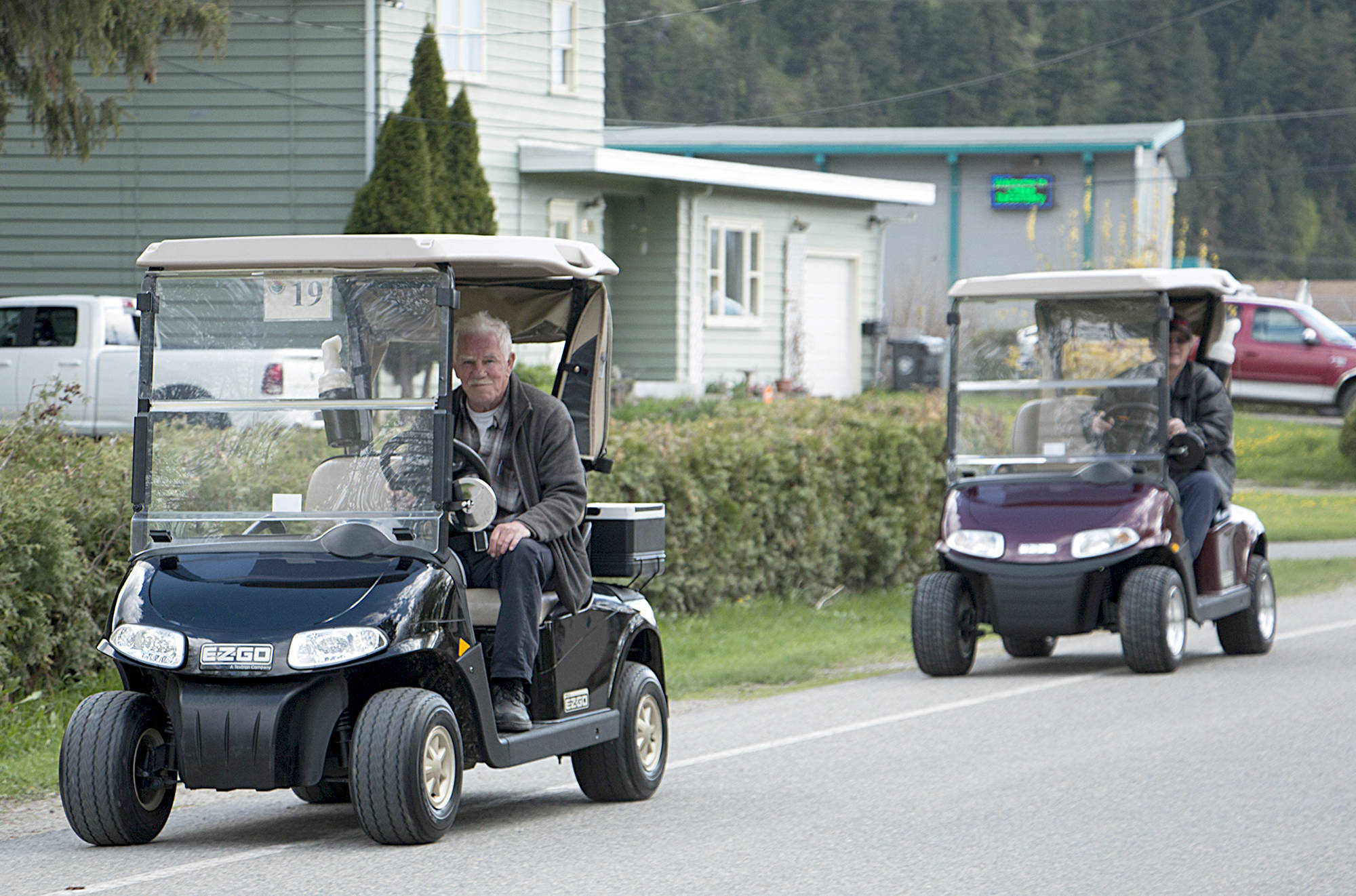 Armstrong residents hope for golf carts on roadways - Vernon