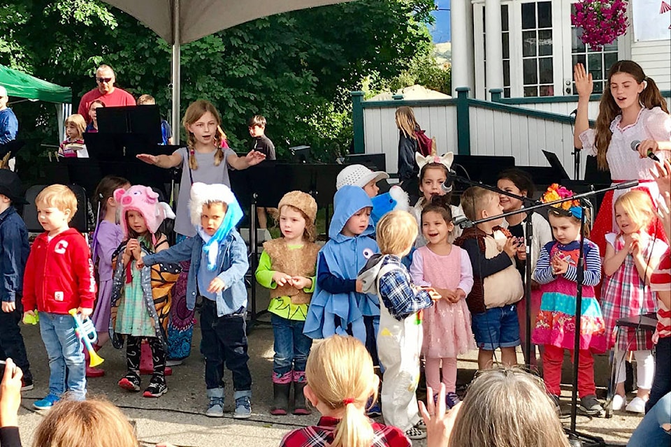The Vernon Community Music School year-end country fair on June 7 provided an opportunity for students to show off their musical abilities with recitals and group concerts. (Submitted photo)