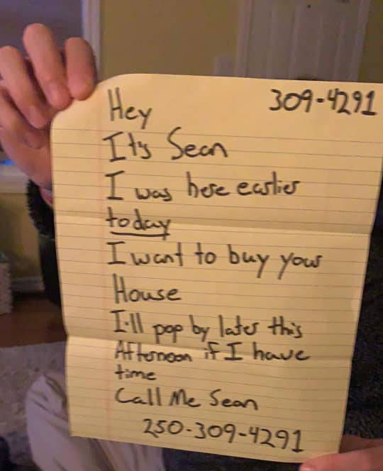 I want to buy your sales house scam