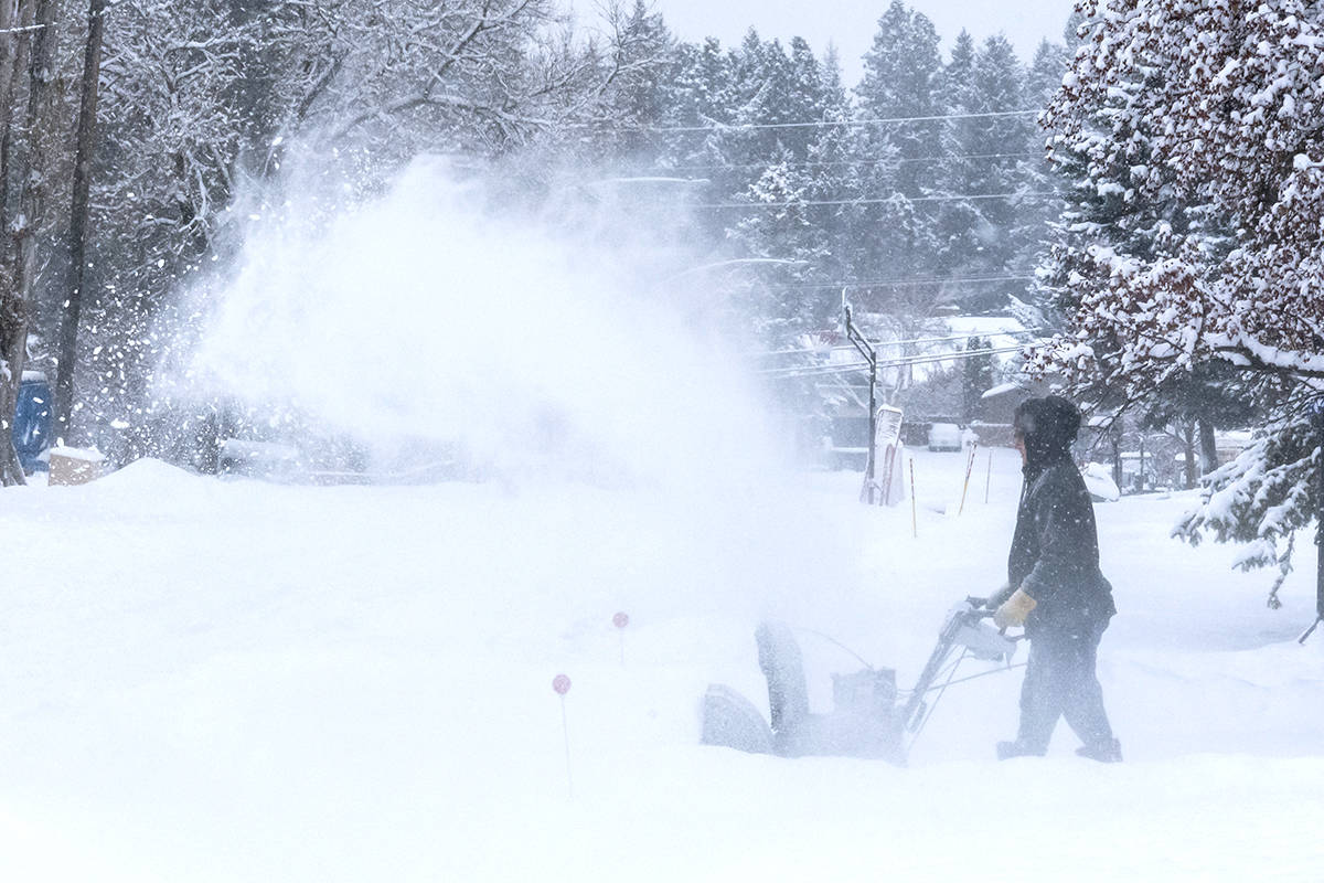 More snow in forecast for Vernon Vernon Morning Star