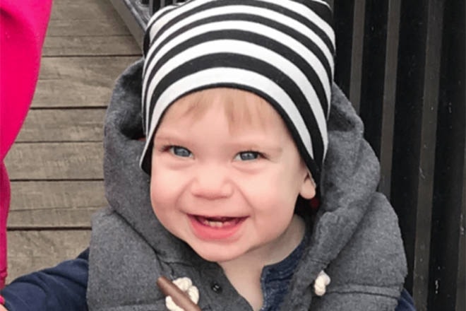 Parker Hood from Lumby has been entered into BabyVote’s Cutest Baby Photo Competition for March 2020. (Contributed)