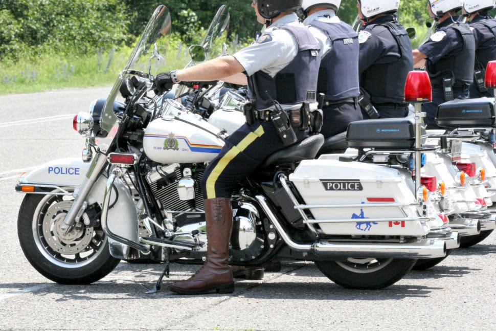 Police online motorcycle 2020