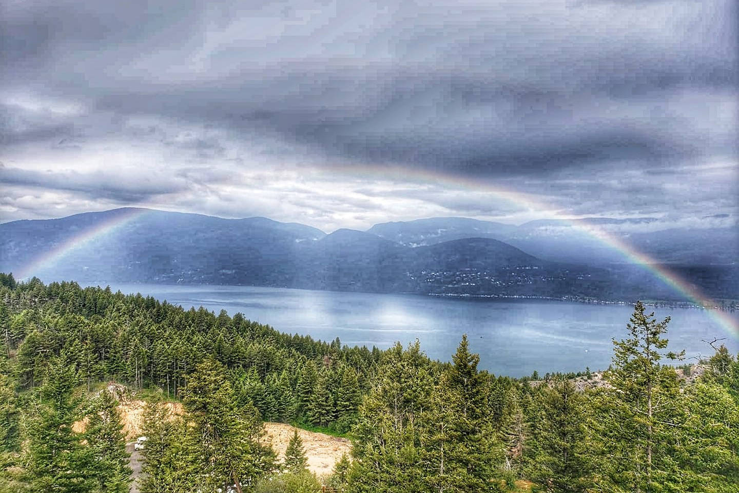 WEATHER Rainbow spotted over Vernon Vernon Morning Star