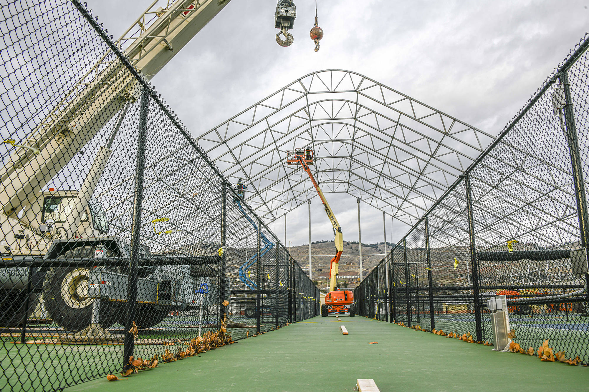 Raising the roof over Vernon Pickleball courts Vernon Morning Star